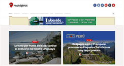 Desktop Screenshot of notiviajeros.com